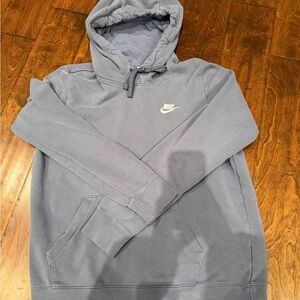 Nike Men's Blue Hoodie